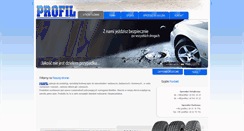 Desktop Screenshot of profiltyres.com